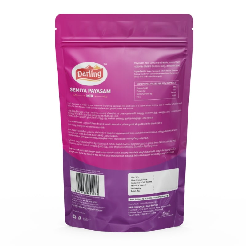 Darling Masala Semaya Payasam, Bajji Bonda mix and Gulab jamun mix (buy 1 and Get 1)